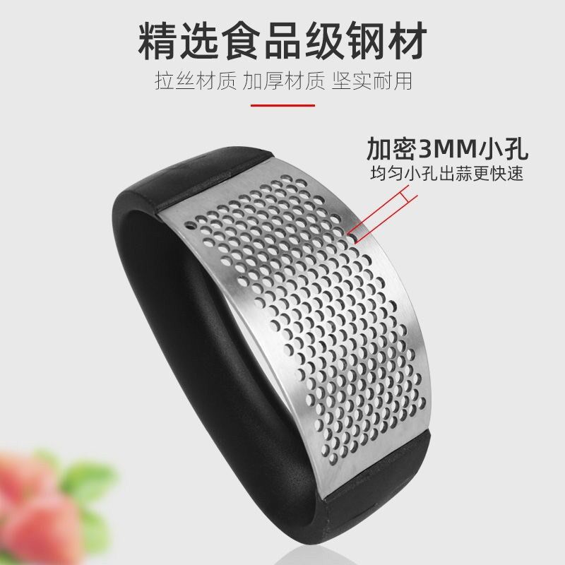 Picture of Kitchen Chopper Garlic Crusher Tools Garlic Press Garlic Crusher Squeezer Slicer Mincer Chopper Kitchen Gadget with Handle