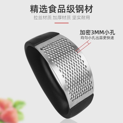 Picture of Kitchen Chopper Garlic Crusher Tools Garlic Press Garlic Crusher Squeezer Slicer Mincer Chopper Kitchen Gadget with Handle