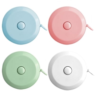 Picture of 1 Pcs Portable tape measure student cute small tape Measuring Tools Sewing Tailor Craft 1.5M Soft Tape Measure Stationery Double Scale Body Sewing Flexible Measurement Ruler