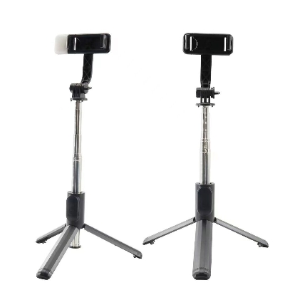 Picture of Q07 Bluetooth Integrated Selfie Stick with Light and Bluetooth Remote Control