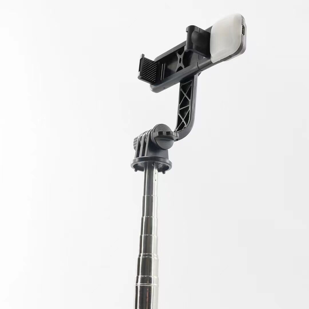 Picture of Q07 Bluetooth Integrated Selfie Stick with Light and Bluetooth Remote Control