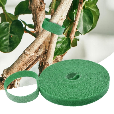 Picture of 1 Rolls Green Garden Twine Plant Ties Nylon Plant Bandage Garden Hook Loop Bamboo Cane Wrap Support Garden Accessories