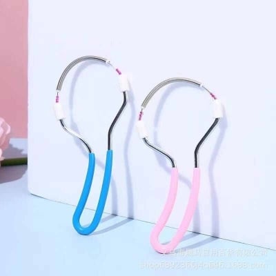 Picture of 2 Pcs Portable Stainless Steel with Handle Spring Facial Hair Remover