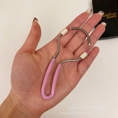 Picture of 2 Pcs Portable Stainless Steel with Handle Spring Facial Hair Remover