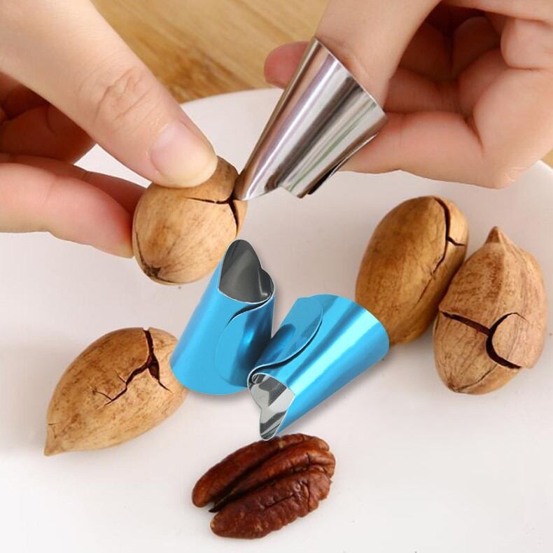 Picture of Stainless Steel Finger Protector for Vegetable cutting