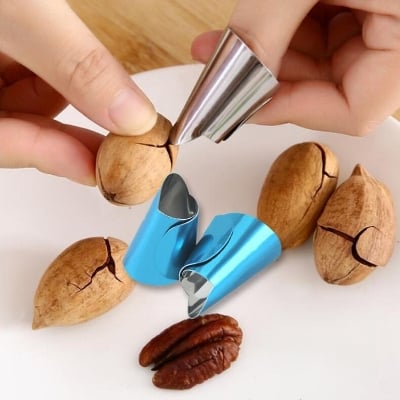 Picture of Stainless Steel Finger Protector for Vegetable cutting