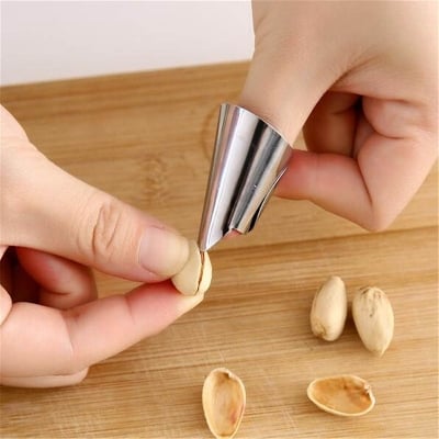 Picture of Stainless Steel Finger Protector for Vegetable cutting