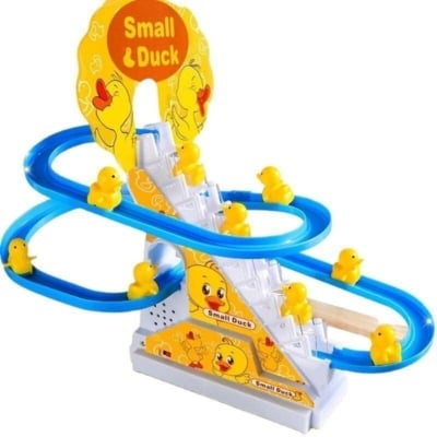 Picture of Musical Duck Climbing Stair Toy Set for Kids