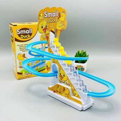 Picture of Musical Duck Climbing Stair Toy Set for Kids