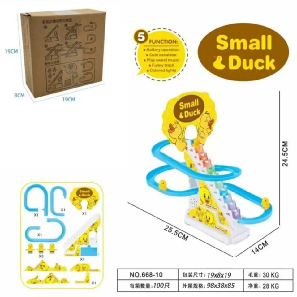 Picture of Musical Duck Climbing Stair Toy Set for Kids