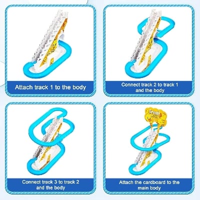 Picture of Musical Duck Climbing Stair Toy Set for Kids