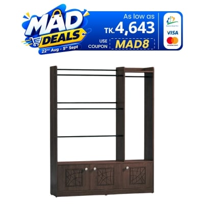 Picture of Furniture Express Antique Design Engineered Wood Alna with Storage Cabinet 54/48