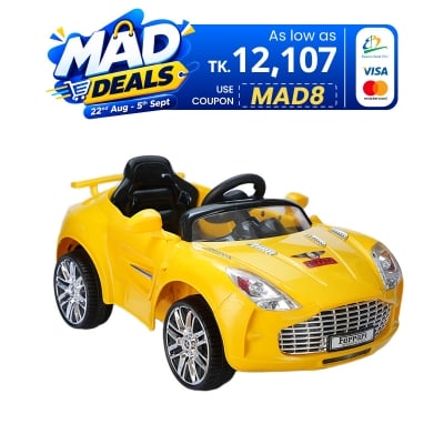 Picture of PlayTime Ferrari Sports Car-Yellow