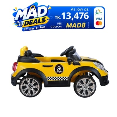 Picture of PlayTime Mini Copper Car-Yellow
