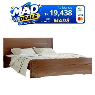 Picture of REGAL Roma Wooden Bed BDH-363-3-1-20 (DOUBLE)