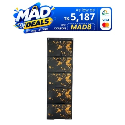Picture of RFL Wardrobe Single 5D KD Elegant Gold