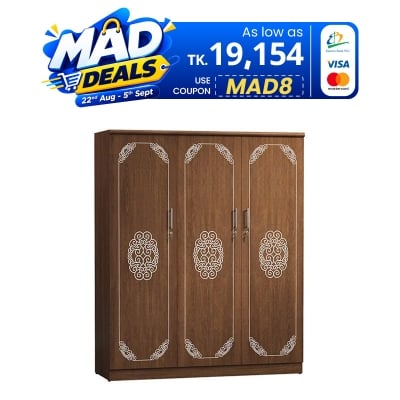Picture of REGAL CUPBOARD- CHARLY CBH-143-1-1-20 (3 DOOR)