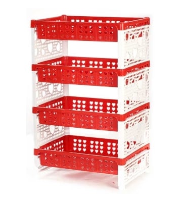 Picture of Love Rack Red White TEL