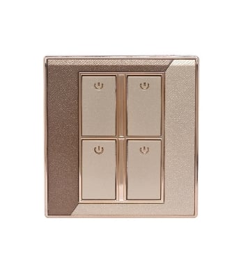 Buy Click Marigold 4 Gang 1 Way Switch Online at Best Price