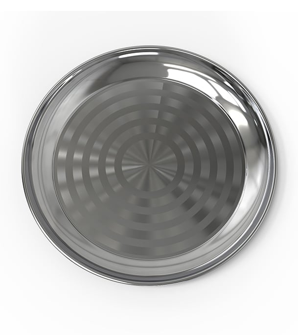 Buy Topper SS Beauty Plate 24 CM at Best Price in Bangladesh
