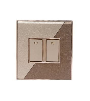 Buy Click Marigold 2 Gang 1 Way Switch Online at Best Price