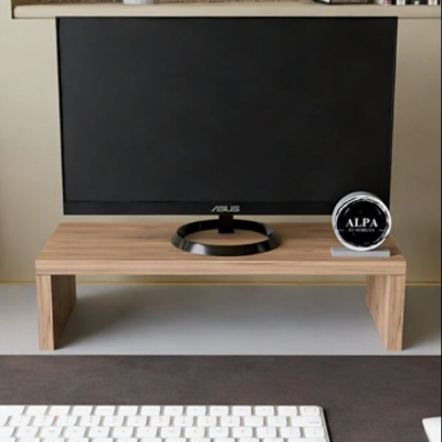Picture of Furnix Desktop Monitor Riser with Keyboard Storage – Ergonomic Monitor Stand & Desktop Organizer for Home and Office by Furnix