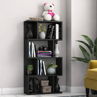 Picture of Furnix Stylish Bookshelf for Home Décor – Modern Display Rack for Living Room, Bedroom, Office & Study by Furnix