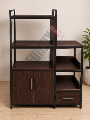 Picture of Furnix Kitchen Cabinet with Water Purifier Stand & Rice Cooker Rack – Multipurpose Kitchen Storage Organizer By Furnix .com.bd