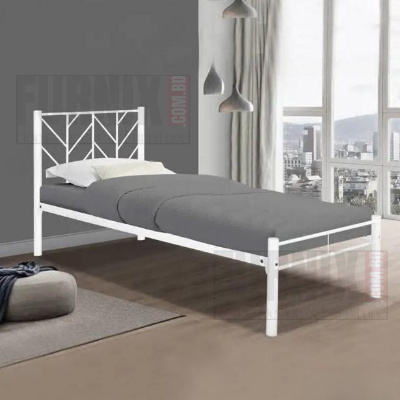 Picture of Furnix Premium Quality Metal Divan Bed 48x76 Inch Single Size Strong Steel Frame Bedroom Furniture by Furnix Home Decor & Furniture