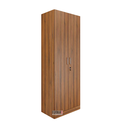 Picture of Furnix 2-Door Wardrobe with Shelf – Single Style Compact Storage Almira (70×24×12 in) by Furnix