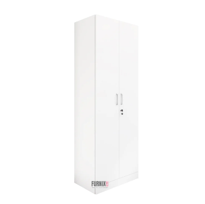 Picture of Furnix 2-Door Wardrobe with Shelf – Single Style Compact Storage Almira (70×24×12 in) by Furnix
