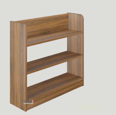 Picture of Furnix Spice Rack Kitchen Cabinet Organizer- 3 Tier Bamboo Expandable Display Shelf by FurnixBD