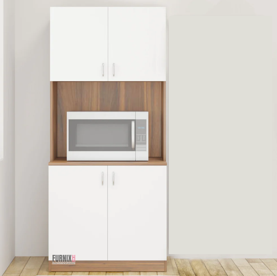 Picture of Furnix Multipurpose Storage Office File Cabinet – Wall Showcase File Organizer | Storage Shelves for Home Office and Kitchen (70×30×16 in) by Furnix