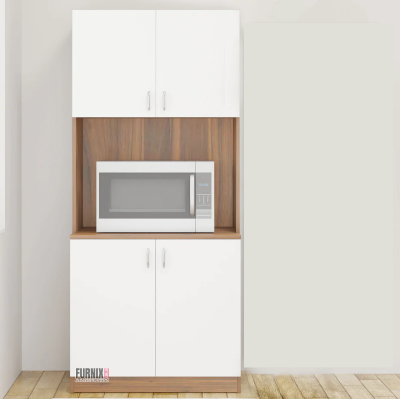 Picture of Furnix Multipurpose Storage Office File Cabinet – Wall Showcase File Organizer | Storage Shelves for Home Office and Kitchen (70×30×16 in) by Furnix