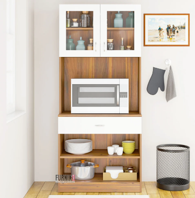 Picture of Furnix Dishrack Multipurpose Kitchen Cabinet Organizer Oven Rack – Buffer Floor Stand with Drawers & Shelves by FurnixBD