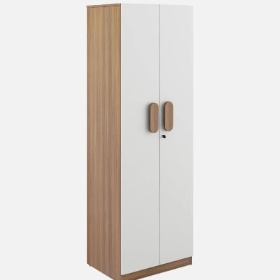 Picture of Furnix Furnix 2 Part Almari – Bedroom Storage Wardrobe Almira | Compact Cloth Storage
