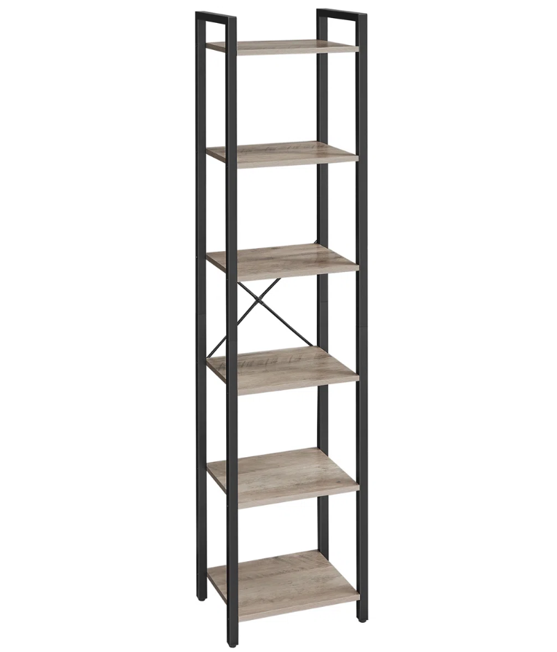 Picture of Furnix Static Bookcase Entry Furniture Hall Stand & Shelving – Multi-Purpose Bookshelf for Living Room, Bedroom & Office by Furnix