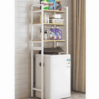 Picture of Furnix Storage Rack Above Washing Machine – Space-Saving Laundry Room & Bathroom Organizer, Metal Detergent Rack for Efficient Storage by FurnixBD