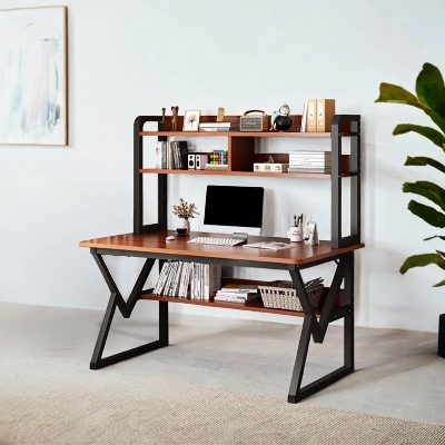 Picture of Furnix Space-Saving Computer Table with Metal Frame – Ideal for Small Spaces and Home Offices by Furnix Home Decor & Furniture