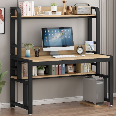 Picture of Furnix Modern Computer Desk Table with Metal Frame & Engineered Wood by Furnix – Stylish & Sturdy Workstation for Home/Office