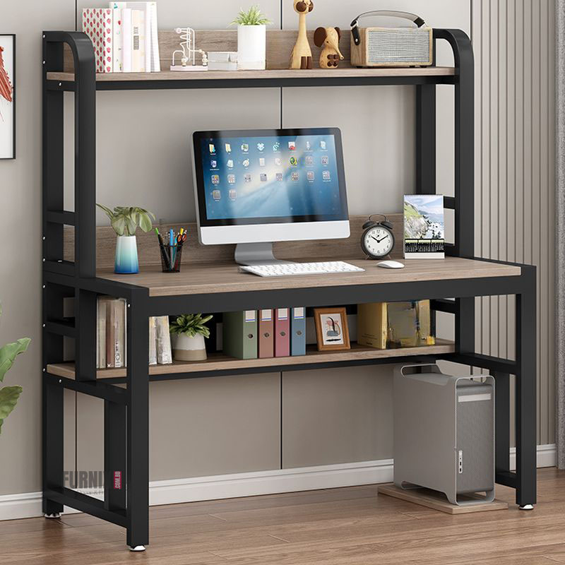 Picture of Furnix Modern Computer Desk Table with Metal Frame & Engineered Wood by Furnix – Stylish & Sturdy Workstation for Home/Office