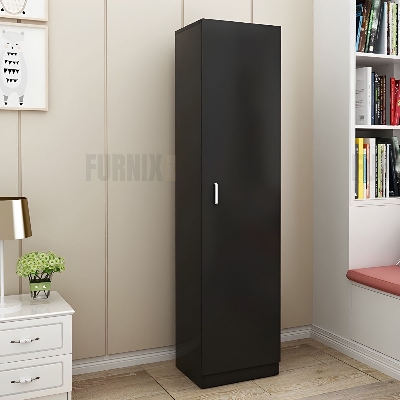 Picture of Furnix Sleek Single-Part Almirah Cupboard 1 Door 2 Drawer Almari Cabinet with Modern Design by Furnix Home Decor & Furniture