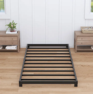Picture of Furnix Low Profile Twin Bed Frame – Sturdy Metal Platform Bed for Bedroom & Guest Room by Furnix Home Decor & Furniture