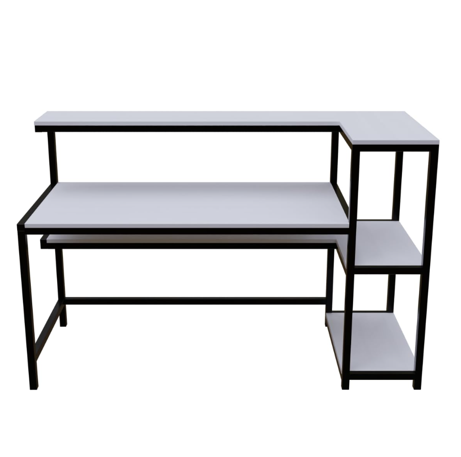 Picture of Furnix 48 Inches Computer Table with Open Storage – Large MDF Study Table for Home Office, Workstation, and Study Room by Furnix