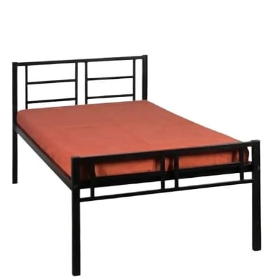 Picture of Furnix Metal Divan Bed 48x76 Inch Heavy Duty Steel Frame Single Size Bed Strong and Durable Bedroom Furniture by Furnix.com.bd
