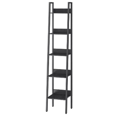 Picture of Furnix Freestanding 5-Tier Ladder Bookcase – Modern Open Shelf Storage Rack for Living Room, Bedroom & Office by Furnix
