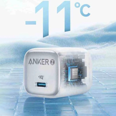 Picture of Original Anker Zolo 30W USB C Charger PD & IQ – A2698 - Black