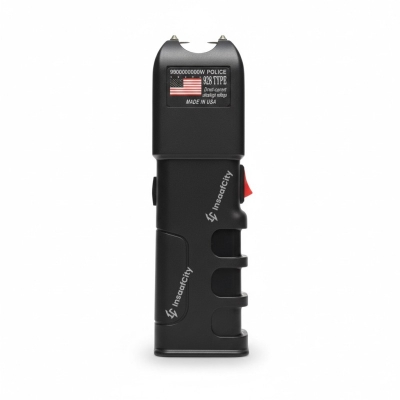 Picture of 928 Type Self-defensive Large Taser (Stun gun) Flashlight - Black
