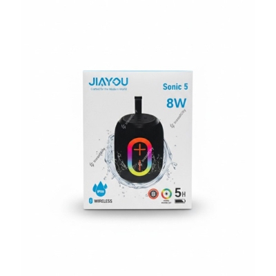 Picture of Original Jiayou Sonic 5 Portable Stereo Speaker  - Black