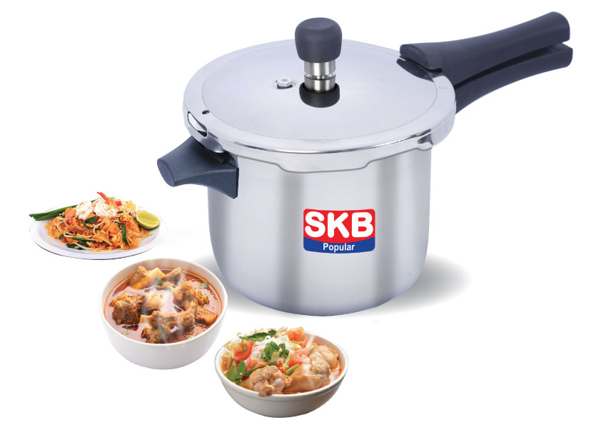 Picture of SKB Stainless Steel Induction Pressure Cooker 7L